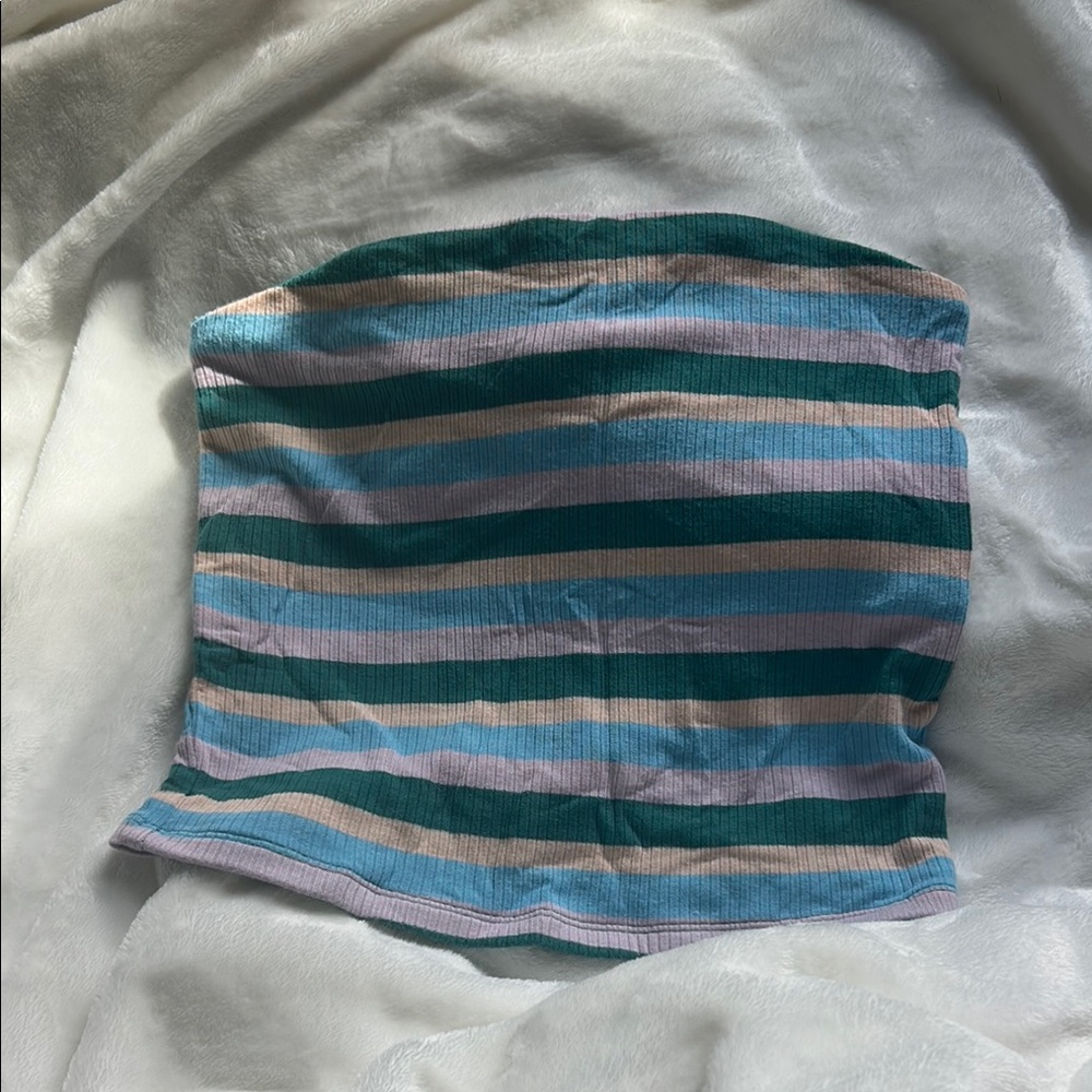 Striped Tube Top